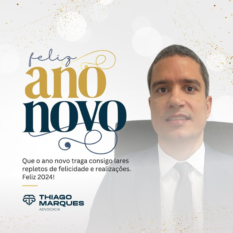 Feliz ano novo! Cheio de paz e amor!